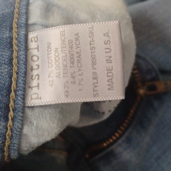 PISTOLA Monroe Seamed Skinny Jeans Size 25 Revolve - Picture 6 of 10